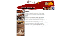 Desktop Screenshot of cindybyram.com